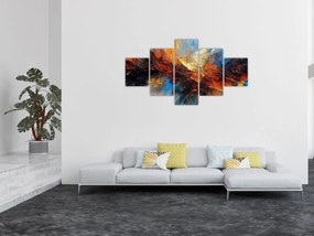 Obraz - Tekstura koloru (125x70 cm)