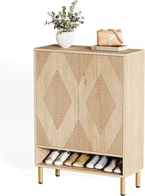 Szafka na buty z 2 drzwiami, 73 x 35 x 115 cm, 6 półek na 25 par butów