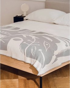 Jasnoszary koc 165x200 cm Lino – noo.ma