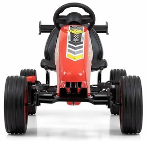 Milly Mally Quadricycle Go-kart Rocket, czerwony