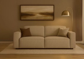 Cursal sofa 2 osobowa  204x102x70 cm beżowy Raven 30