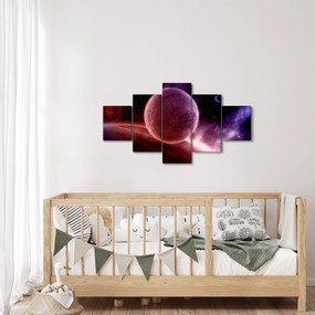 Obraz - Planeta (125x70 cm)