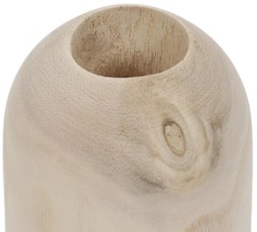 Dekoracja, wazon drewniany Pure