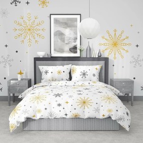Stanex Bawełniana pościel Magic White, 140 x 200cm, 70 x 90 cm, 140 x 200 cm, 70 x 90 cm