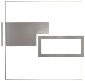 Lampa sufitowa LED w kolorze srebra 50x53 cm Spiro – Trio