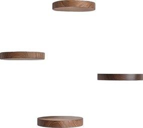 Półka dekoracyjna drewniana – 12 cm – Drewno – Drewno lite