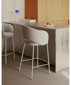 Kremowy hoker (wysokość siedziska 65 cm) Maina – Kave Home