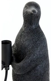 Lampa stołowa w kolorze matowej czerni (wysokość 24 cm) Penguin – Light &amp; Living