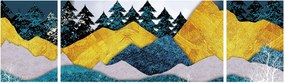 Obraz - Krajobraz polarny (170x50 cm)