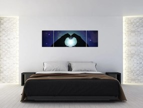 Obraz - Miłość symboliczna (170x50 cm)