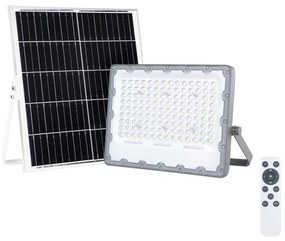 LED Naświetlacz with a solar panel FOCUS 100W/15000 mAh 3,2V 6000K IP65 + ZS