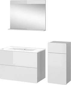 Zestaw mebli łazienkowych biały 80x46x59.3 izan