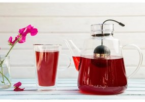 Dzbanek do herbaty z sitkiem Vialli Design Tea, 1,5 l