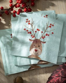 Serwetki świąteczne Reindeer Dots 20 szt.