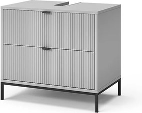 Szafka na wannę szary 70x45.1x63 eliza