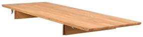 Dodatkowy blat do stołu z litego drewna dębowego 120x45 cm Filippa – Rowico