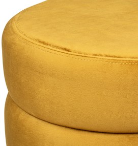 Pufa welurowa SINAN, Ø 37,5 cm