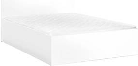 Łóżko SOFIA 160 x 200 cm, białe Stelaż: Ze stelażem listwowym elastycznym, Materac: Materac Coco Maxi 20 cm