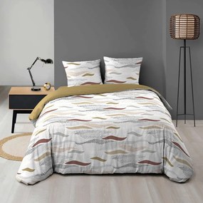 Biała pościel dwuosobowa z mikrowłókna 240x220 cm Zenith – douceur d'intérieur