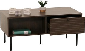 Stolik kawowy MCW-N78,  ciemny brąz