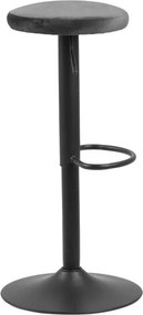 Regulowany hoker z podnóżkiem Finch dark grey
