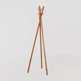 Stojak Na Ubrania Z Drewna Z Recyklingu Varah Drewno Z Recyklingu - Sklum