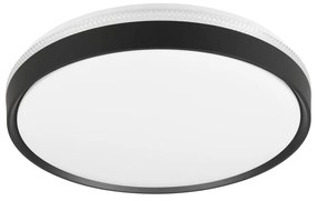 Czarno-biała lampa sufitowa LED ø 47 cm Spacy – Trio