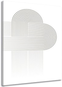 Obraz połączenie tęczy Mid-Century