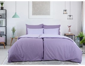 B.E.S. Petrovice Pościel bawełniana Double face fioletowy/lawendowy
