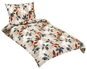 Bellatex Pościel z kory Jesienne liście, 140 x 200 cm, 70 x 90 cm, 140 x 200 cm, 70 x 90 cm