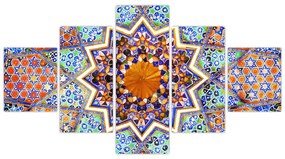 Obraz mozaiki (125x70 cm)
