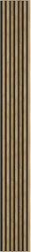 Mexen Lam-B lamele ścienne 275 x 31,5 cm, płyta HDF 4 mm, Dąb Miodowy - S100-275317-2812-066