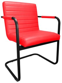 Krzesło konferencyjne SWING stelaż czarny D15