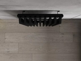 Mexen Aurora grzejnik dekoracyjny 1800 x 450 mm, 1347 W, czarny - W212-1800-450-00-70