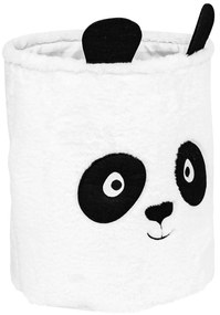 Kosz na zabawki PANDA z uszkami, Ø 35 cm