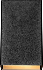 Nowoczesna lampa ścienna czarna - Otan S