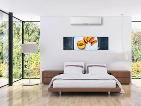 Obraz brzoskwini (170x50 cm)