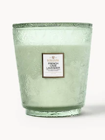Ręcznie wykonana świeca zapachowa Japonica Collection (drewno Cade, werbena & lawenda)