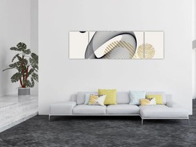 Obraz - Kształty geometryczne N⁰3 (170x50 cm)