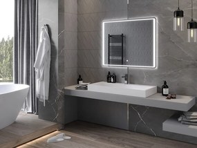 Mexen Zusa lustro łazienkowe podświetlane 100 x 80 cm, LED 6000K, antypara - 9808-100-080-611-00