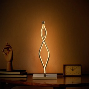 Lampa stołowa LED w kolorze złota (wysokość 48 cm) Zozo – Opviq lights