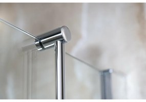 SAPHO 1301-09 wiszący uchwyt na ręczniki do kabiny prysznicowej 60 x 73 x 12,5 cm, srebrny