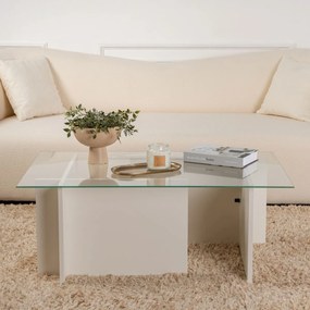 Stolik konferencyjny Vetrino Wooden White