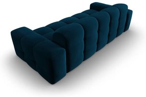Ciemnoniebieska aksamitna sofa 222 cm Kendal – Micadoni Home