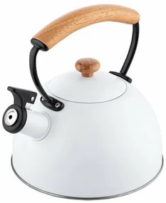 Florina Czajnik do herbaty ze stali nierdzewnej Natura Line 2,3 l, biały