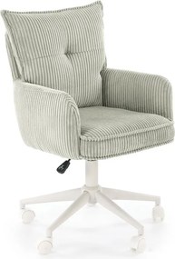 Fotel obrotowy Dumbo Halmar na bałym stelażu