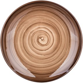 Banquet Talerz płytki PALAS, 27 cm,  brązowy