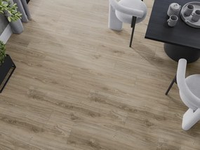 Mexen Fort Valley  próbka paneli winylowych SPC 6,5 mm, podkład IXPE 1,5 mm, 4 V-Fuga, Dąb - F1046-S
