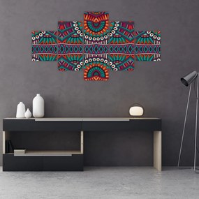 Obraz abstrakcji ozdobnej (125x70 cm)
