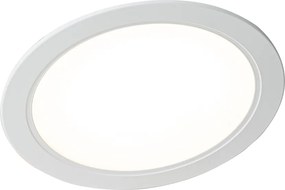 Zestaw 6 reflektorów wpuszczanych białych 14,5 cm z regulacją Kelvina za pomocą przełącznika DIP - Stephanie